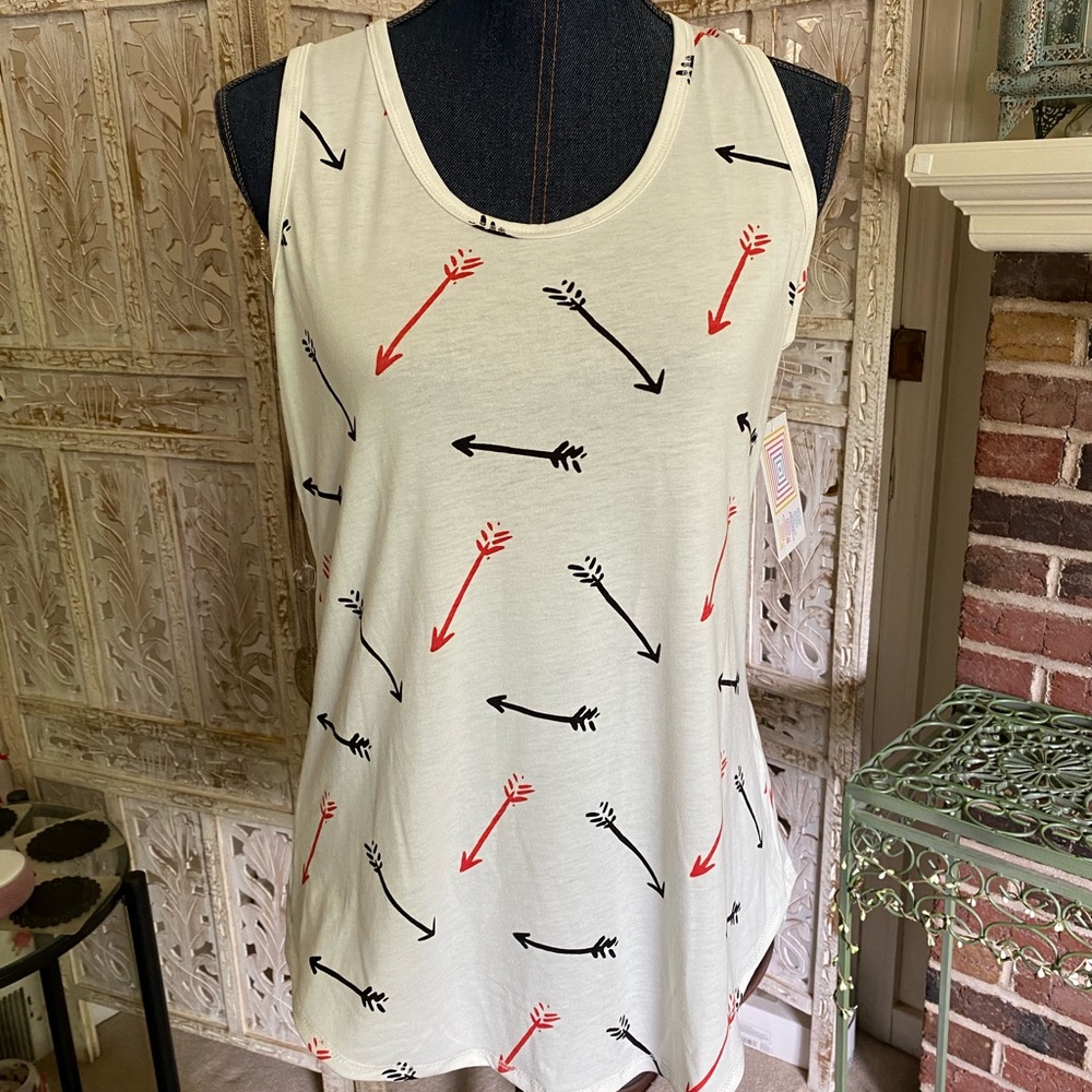 LuLaRoe Arrow Tank L NWT